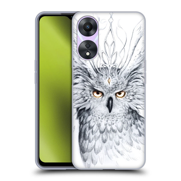 Jonas "JoJoesArt" Jödicke Wildlife Owl Soft Gel Case for OPPO A78 4G