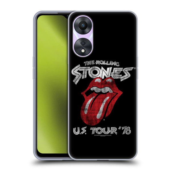 The Rolling Stones Key Art US Tour 78 Soft Gel Case for OPPO A78 5G