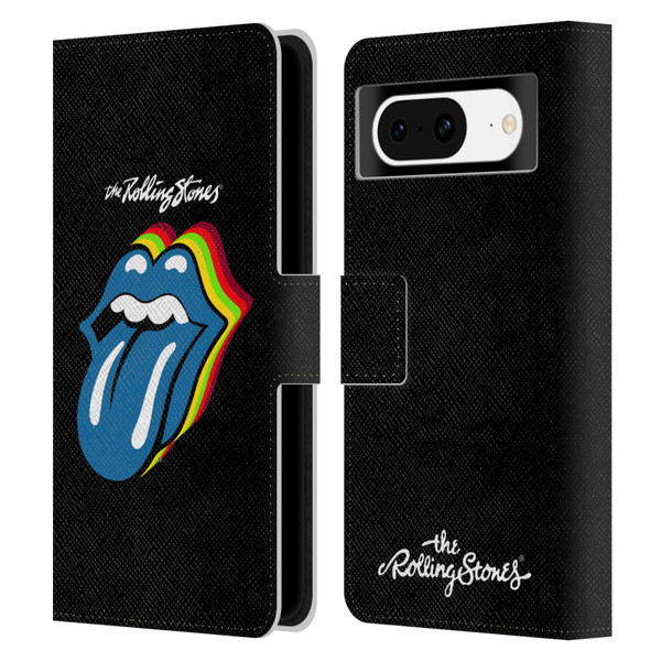 The Rolling Stones Licks Collection Pop Art 2 Leather Book Wallet Case Cover For Google Pixel 8
