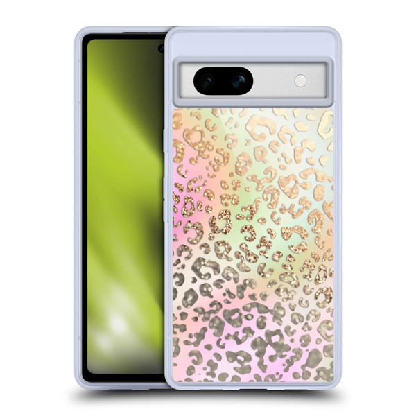 Monika Strigel Dreamland Gold Leopard Soft Gel Case for Google Pixel 7a