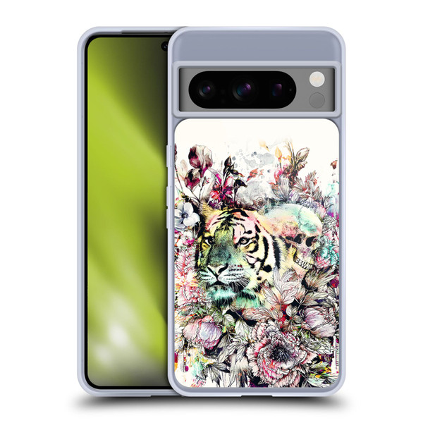 Riza Peker Animals Tiger Soft Gel Case for Google Pixel 8 Pro