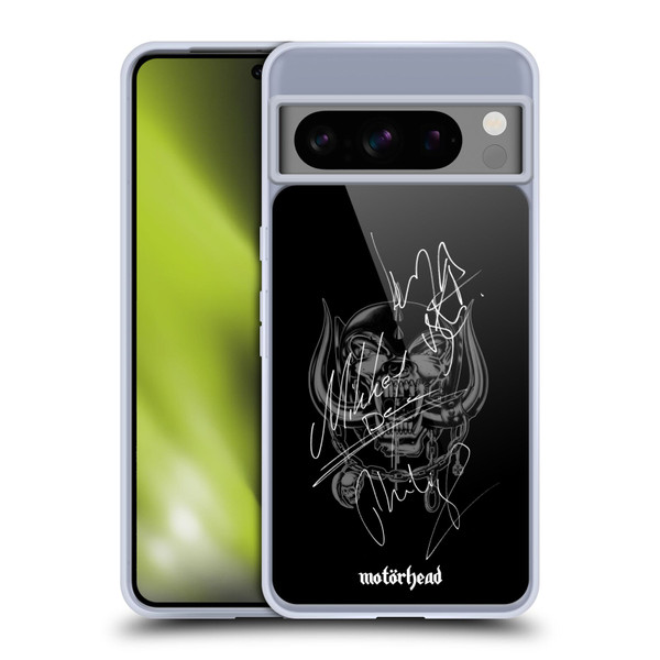 Motorhead Graphics Signatures Soft Gel Case for Google Pixel 8 Pro