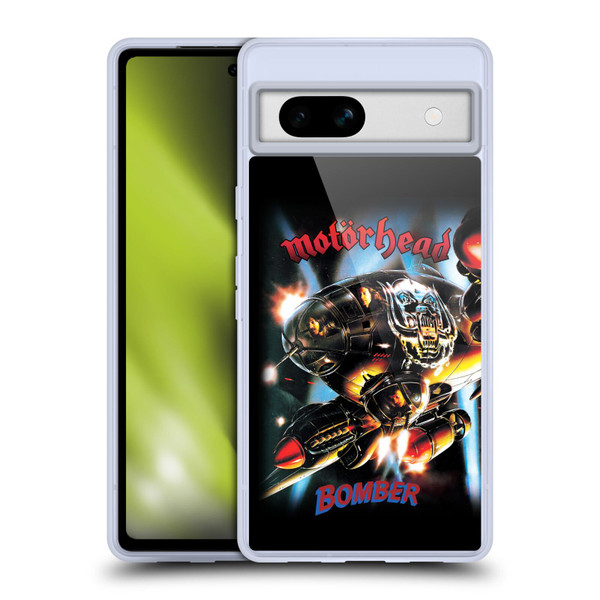 Motorhead Key Art Bomber Album Soft Gel Case for Google Pixel 7a