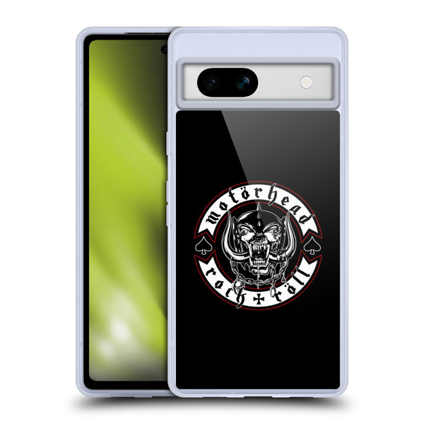 Motorhead Logo Rock & Roll Soft Gel Case for Google Pixel 7a