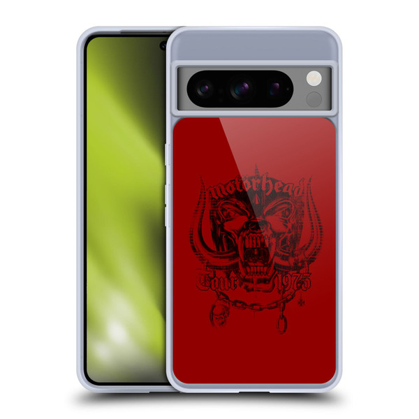 Motorhead Tours 1975 Soft Gel Case for Google Pixel 8 Pro