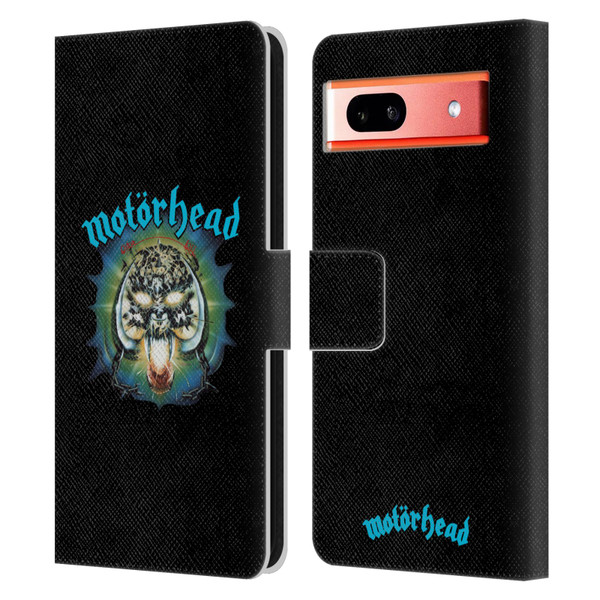 Motorhead Album Covers Overkill Leather Book Wallet Case Cover For Google Pixel 7a