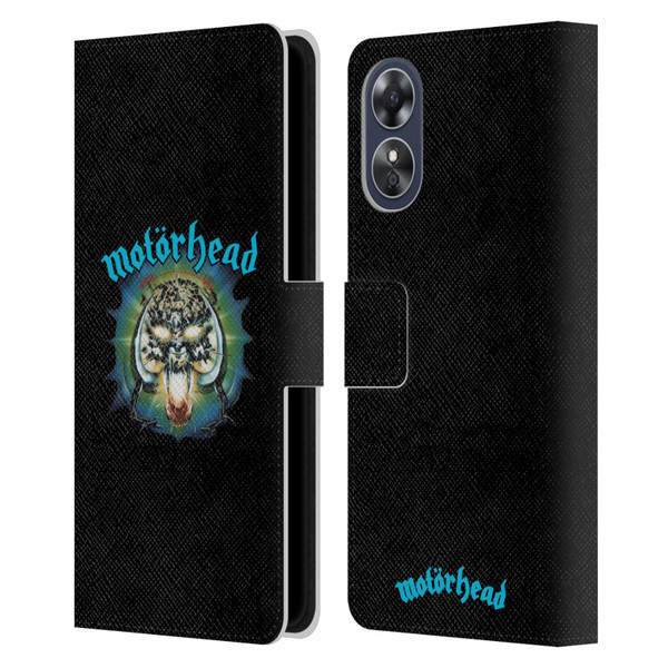 Motorhead Album Covers Overkill Leather Book Wallet Case Cover For OPPO A17