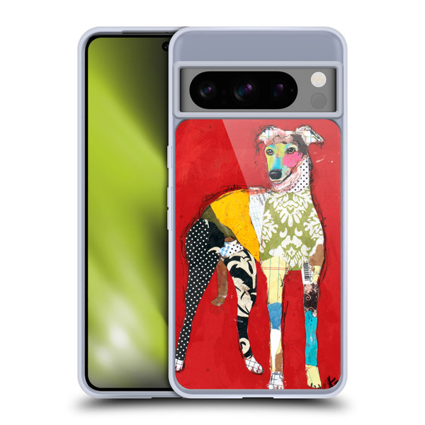 Michel Keck Dogs 2 Greyhound Soft Gel Case for Google Pixel 8 Pro