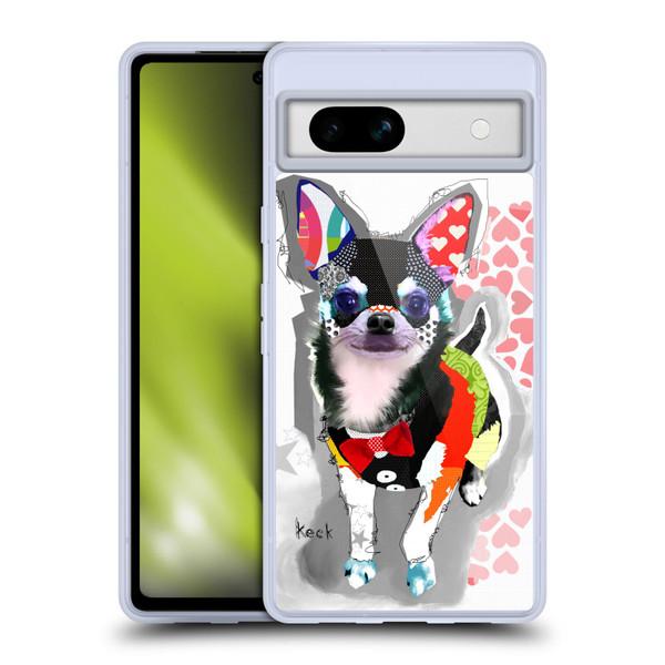 Michel Keck Dogs 3 Chihuahua Soft Gel Case for Google Pixel 7a