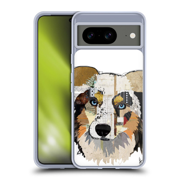 Michel Keck Dogs 3 Australian Shepherd Soft Gel Case for Google Pixel 8