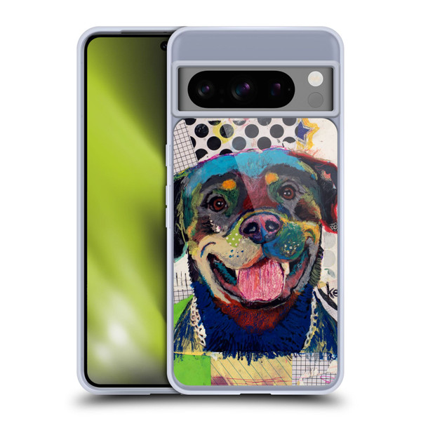 Michel Keck Dogs Rottweiler Soft Gel Case for Google Pixel 8 Pro