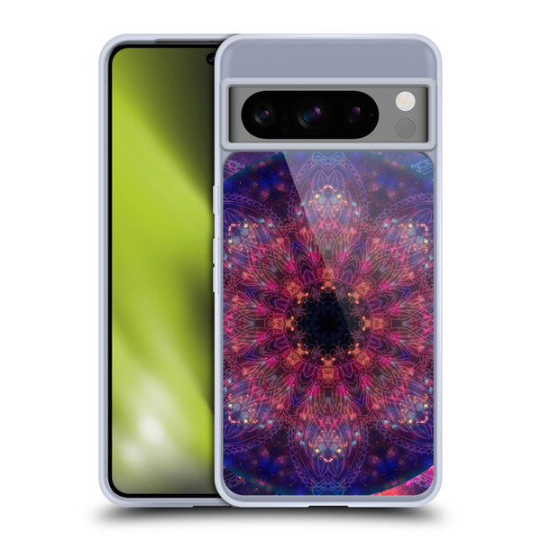 Aimee Stewart Mandala Doodle Flower Soft Gel Case for Google Pixel 8 Pro