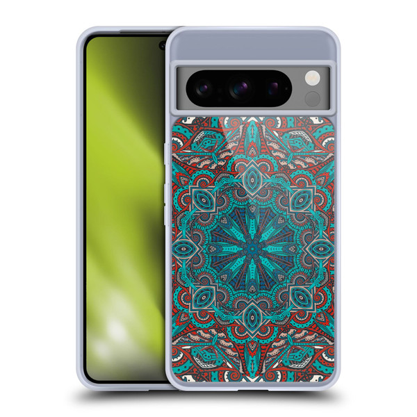 Aimee Stewart Mandala Moroccan Sea Soft Gel Case for Google Pixel 8 Pro