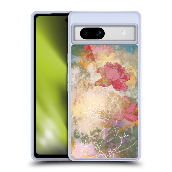 Aimee Stewart Smokey Floral Midsummer Soft Gel Case for Google Pixel 7a