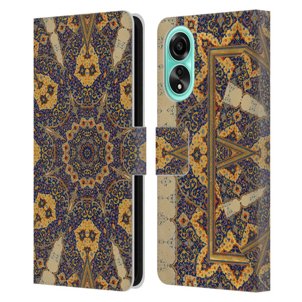 Aimee Stewart Mandala Ancient Script Leather Book Wallet Case Cover For OPPO A78 4G