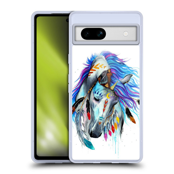 Pixie Cold Animals Spirit Soft Gel Case for Google Pixel 7a
