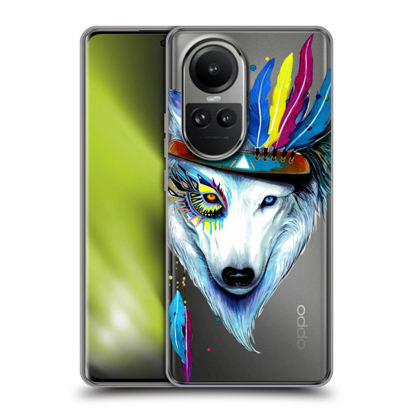 Pixie Cold Animals Warrior Soft Gel Case for OPPO Reno10 5G / Reno10 Pro 5G