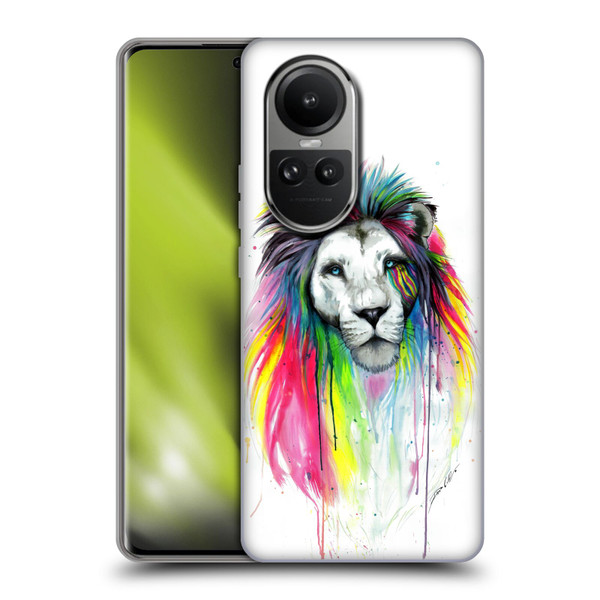 Pixie Cold Cats Rainbow Mane Soft Gel Case for OPPO Reno10 5G / Reno10 Pro 5G