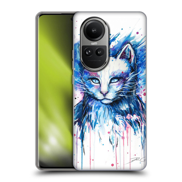 Pixie Cold Cats Space Soft Gel Case for OPPO Reno10 5G / Reno10 Pro 5G