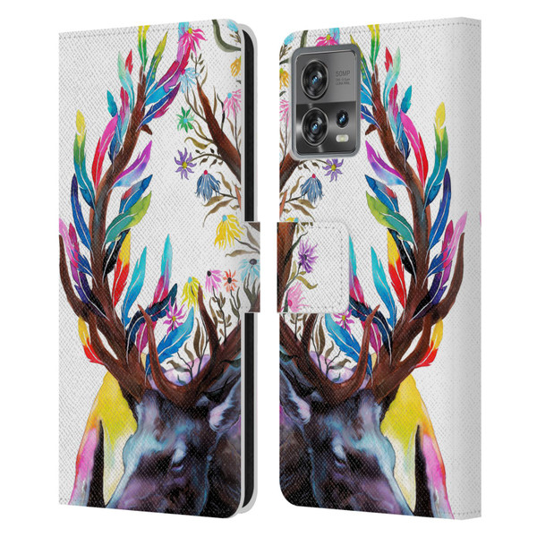 Pixie Cold Animals Memories Leather Book Wallet Case Cover For Motorola Moto Edge 30 Fusion