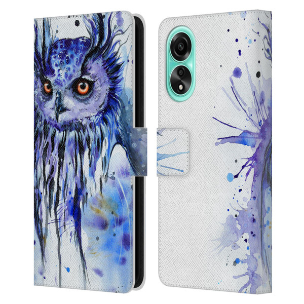 Pixie Cold Animals Secrets Leather Book Wallet Case Cover For OPPO A78 4G