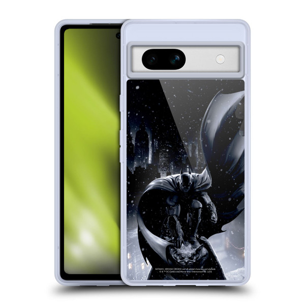 Batman Arkham Origins Key Art Batman Soft Gel Case for Google Pixel 7a
