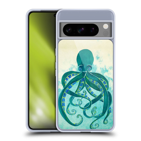 Cat Coquillette Sea Octopus Soft Gel Case for Google Pixel 8 Pro