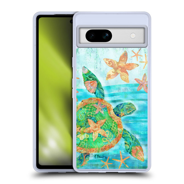 Paul Brent Coastal Nassau Turtle Soft Gel Case for Google Pixel 7a