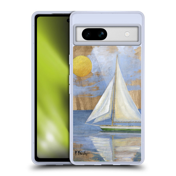 Paul Brent Ocean Serene Sailboat Soft Gel Case for Google Pixel 7a