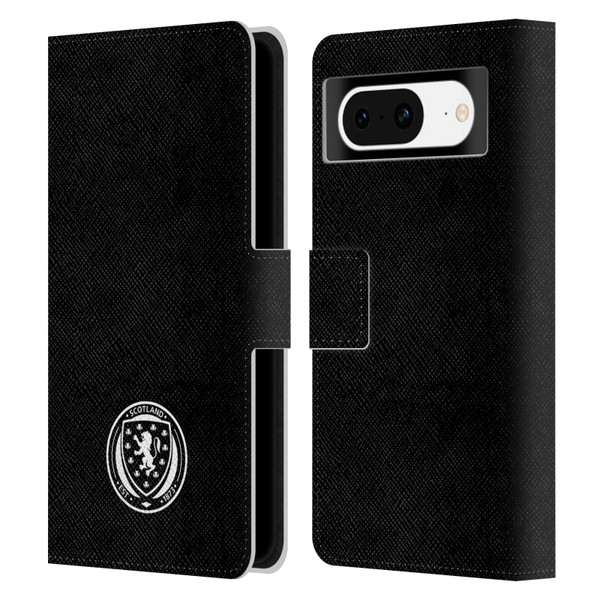 Scotland National Football Team Logo 2 Plain Leather Book Wallet Case Cover For Google Pixel 8