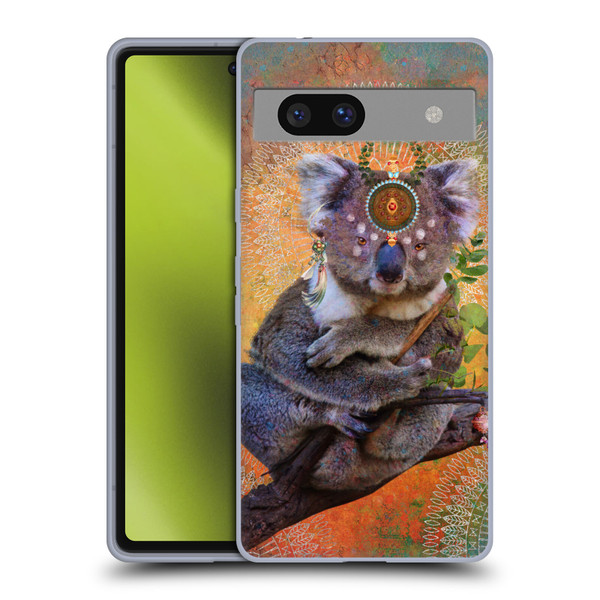 Jena DellaGrottaglia Animals Koala Soft Gel Case for Google Pixel 7a