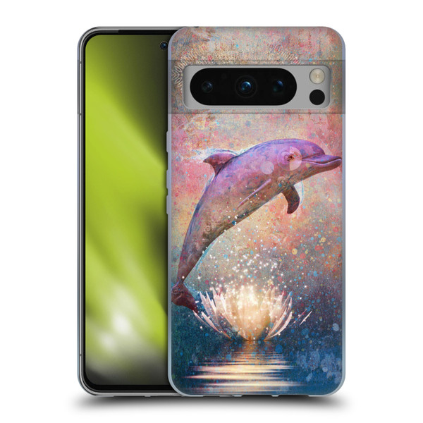 Jena DellaGrottaglia Animals Dolphin Soft Gel Case for Google Pixel 8 Pro