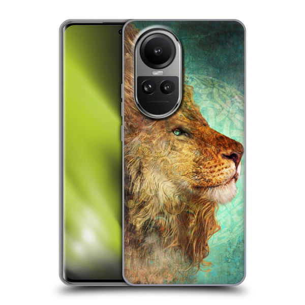 Jena DellaGrottaglia Animals Lion Soft Gel Case for OPPO Reno10 5G / Reno10 Pro 5G