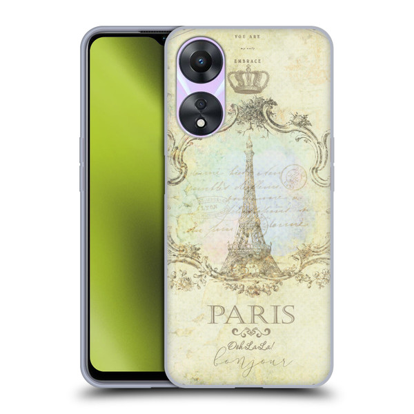 Jena DellaGrottaglia Assorted Paris My Embrace Soft Gel Case for OPPO A78 5G