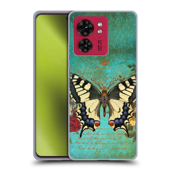 Jena DellaGrottaglia Insects Butterfly Garden Soft Gel Case for Motorola Moto Edge 40