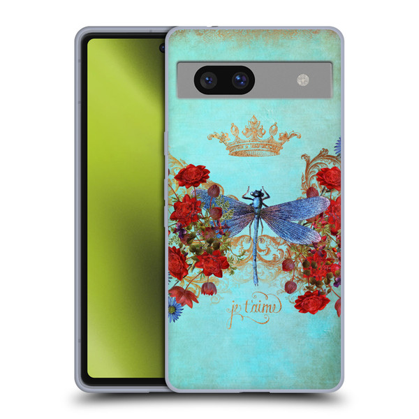 Jena DellaGrottaglia Insects Dragonfly Garden Soft Gel Case for Google Pixel 7a