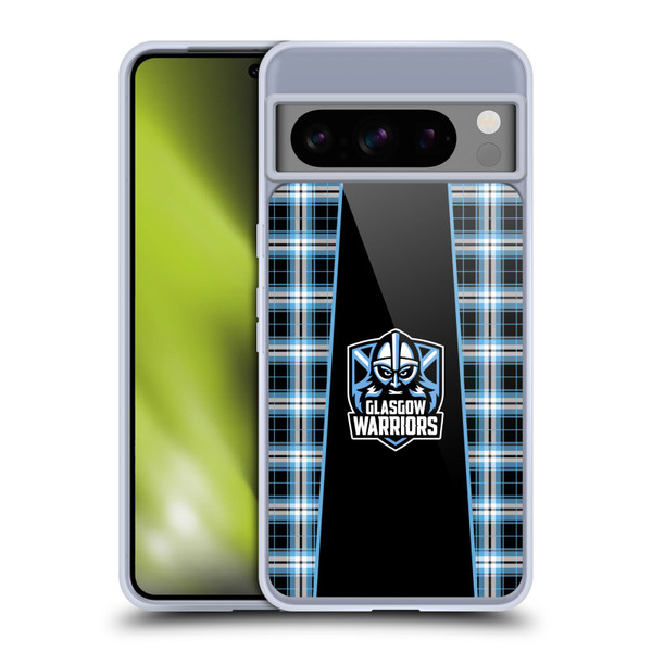Glasgow Warriors Logo 2 Tartan Soft Gel Case for Google Pixel 8 Pro