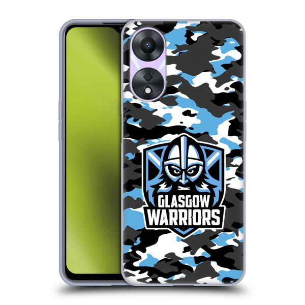 Glasgow Warriors Logo 2 Camouflage Soft Gel Case for OPPO A78 4G