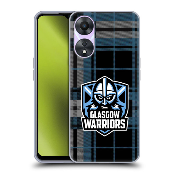 Glasgow Warriors Logo Tartan Soft Gel Case for OPPO A78 4G
