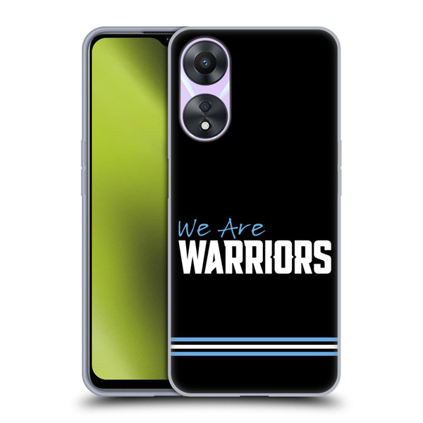 Glasgow Warriors Logo We Are Warriors Soft Gel Case for OPPO A78 4G