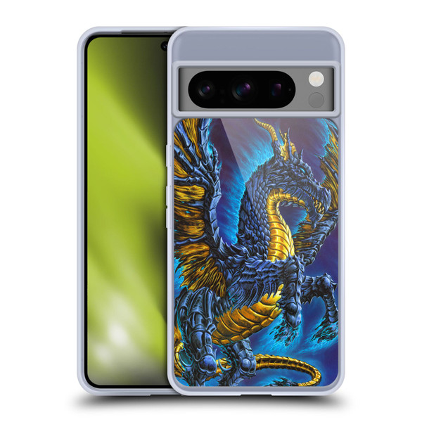 Ed Beard Jr Dragons Mare Soft Gel Case for Google Pixel 8 Pro