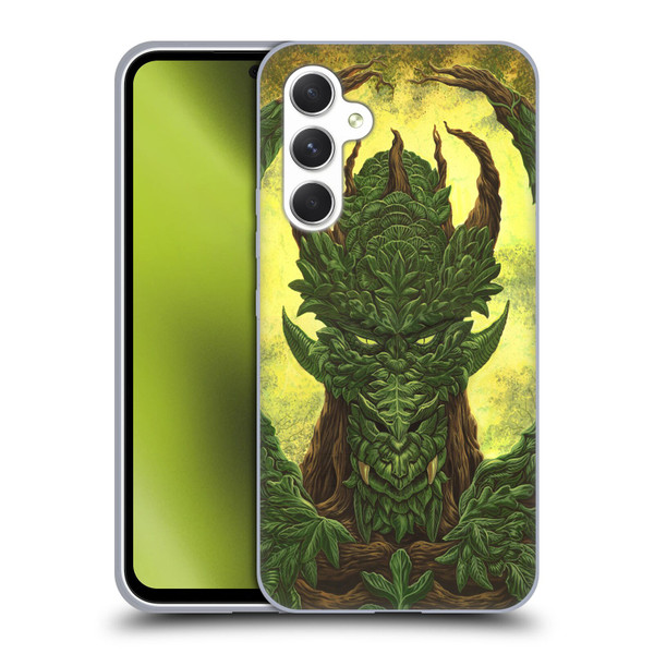 Ed Beard Jr Dragons Green Guardian Greenman Soft Gel Case for Samsung Galaxy A54 5G