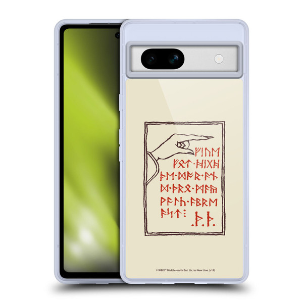The Hobbit An Unexpected Journey Graphics Main Soft Gel Case for Google Pixel 7a