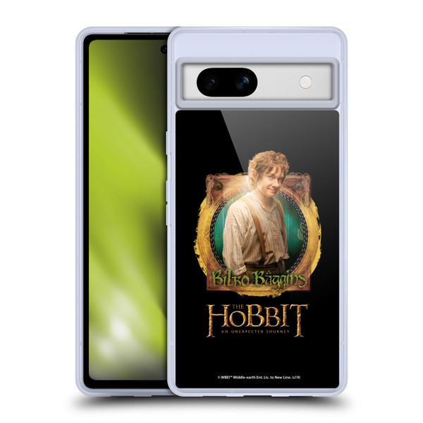 The Hobbit An Unexpected Journey Key Art Bilbo Soft Gel Case for Google Pixel 7a