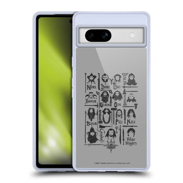 The Hobbit An Unexpected Journey Key Art The Company Soft Gel Case for Google Pixel 7a