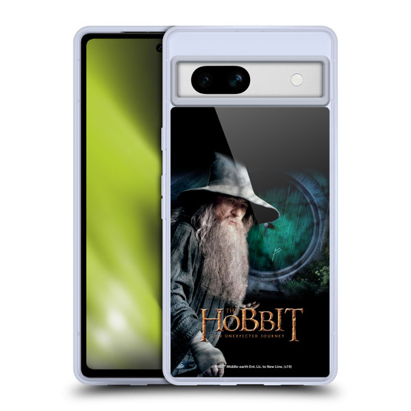 The Hobbit An Unexpected Journey Key Art Gandalf Soft Gel Case for Google Pixel 7a