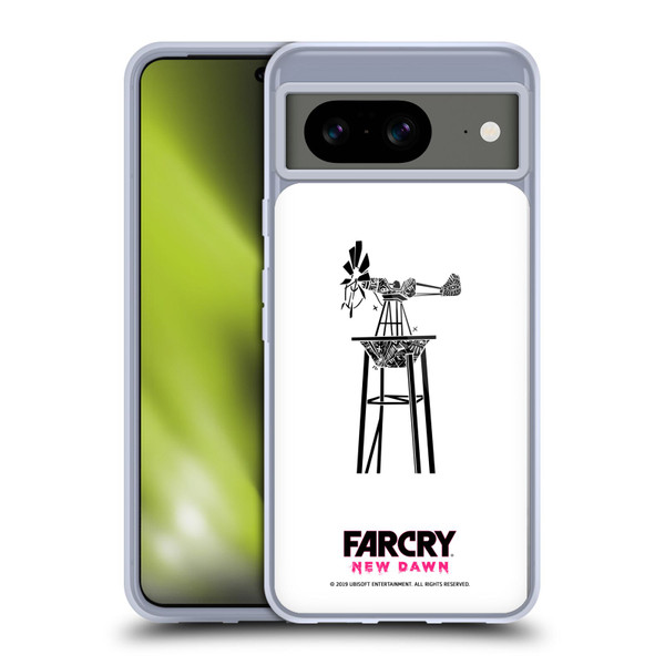 Far Cry New Dawn Graphic Images Tower Soft Gel Case for Google Pixel 8