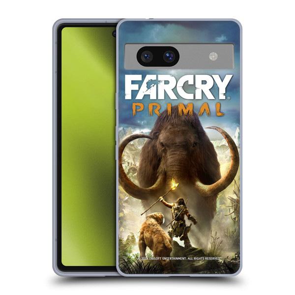 Far Cry Primal Key Art Pack Shot Soft Gel Case for Google Pixel 7a