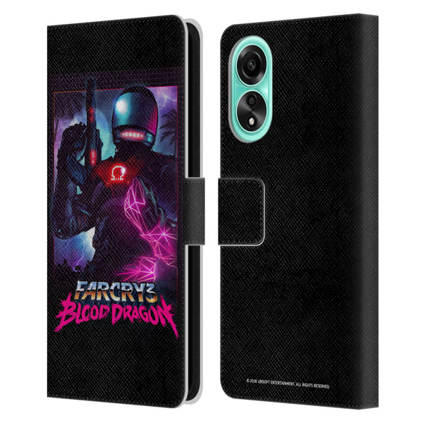 Far Cry 3 Blood Dragon Key Art Omega Leather Book Wallet Case Cover For OPPO A78 5G