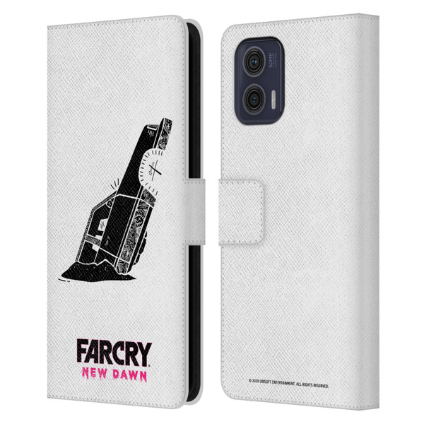 Far Cry New Dawn Graphic Images Car Leather Book Wallet Case Cover For Motorola Moto G73 5G